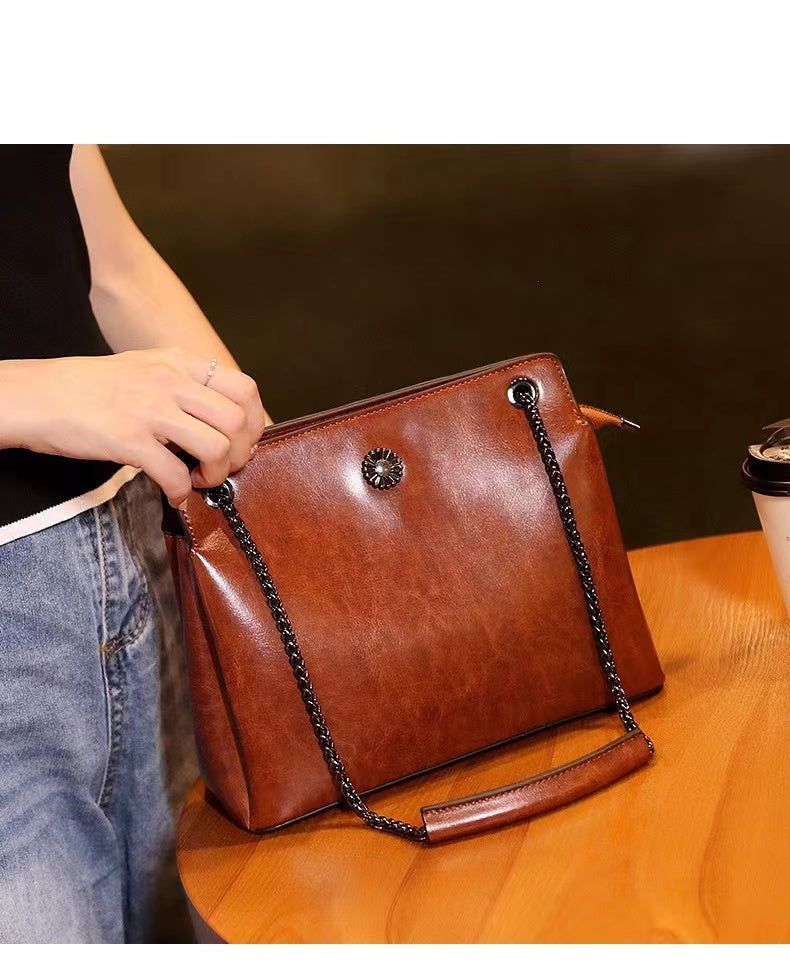 [TLB-1271] Luxury Handmade Shoulder bag/Crossbody Bag